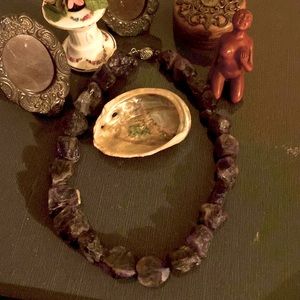 Vintage Real Amethyst Choker